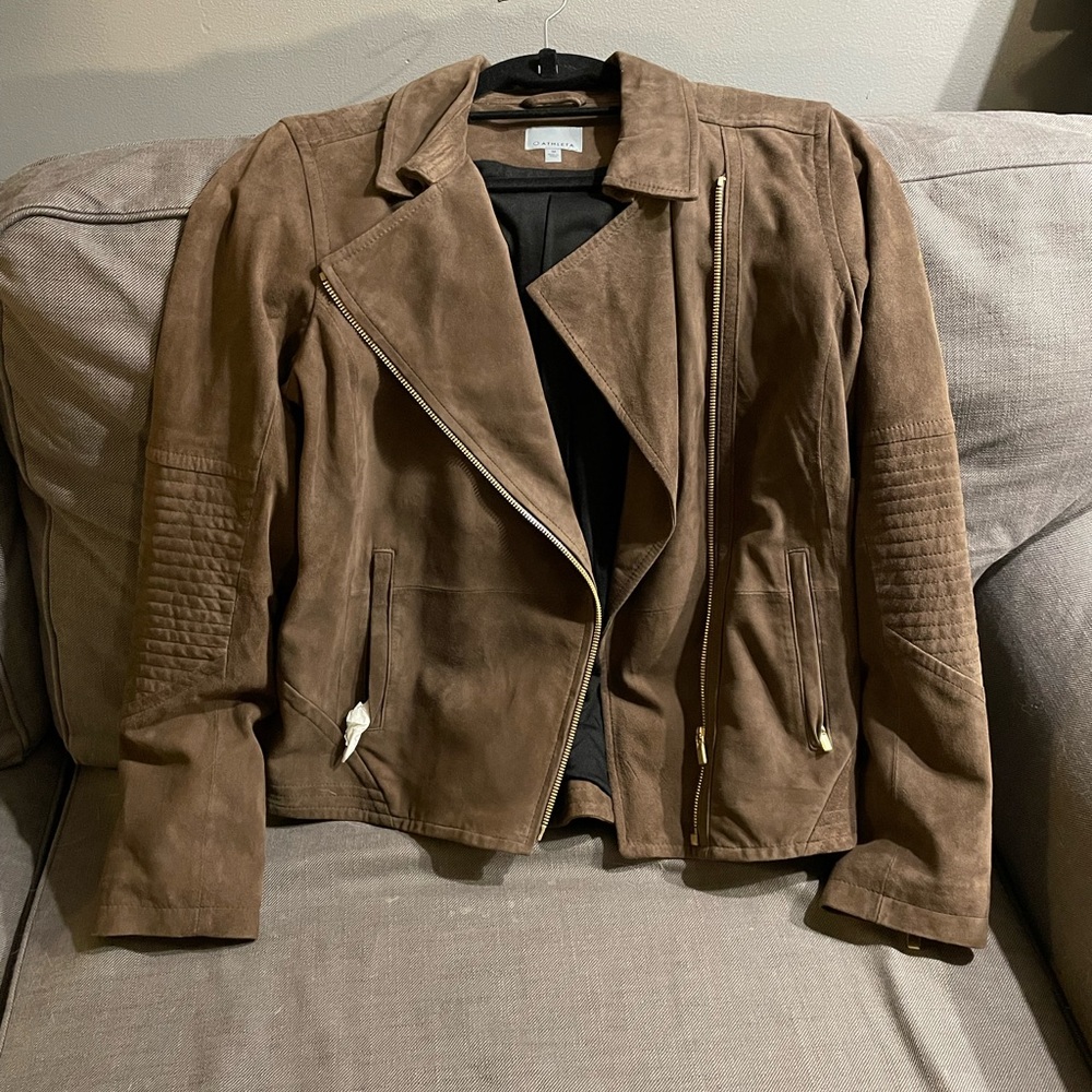 Athleta Suede Jacket
